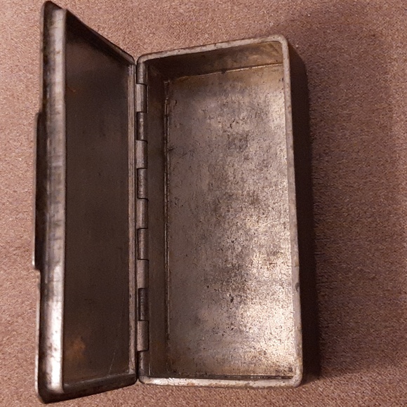 Antique silver plate? Snuff Box - Picture 4 of 4